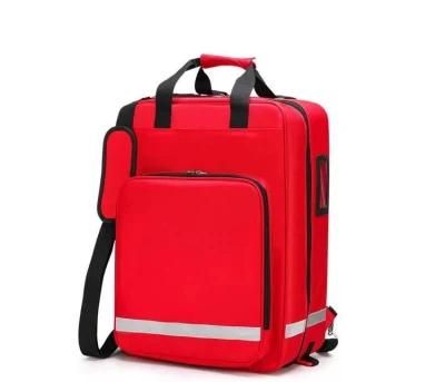 Ambulance Rescue Bag with Trolley CPR Emergency Trauma Kit