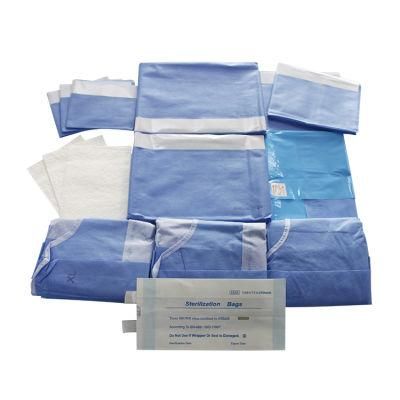 Hospital Supplies Sterile Disposable Surgery Pack Surgical Universal Drape Kit Cesarean Section Delivery Set