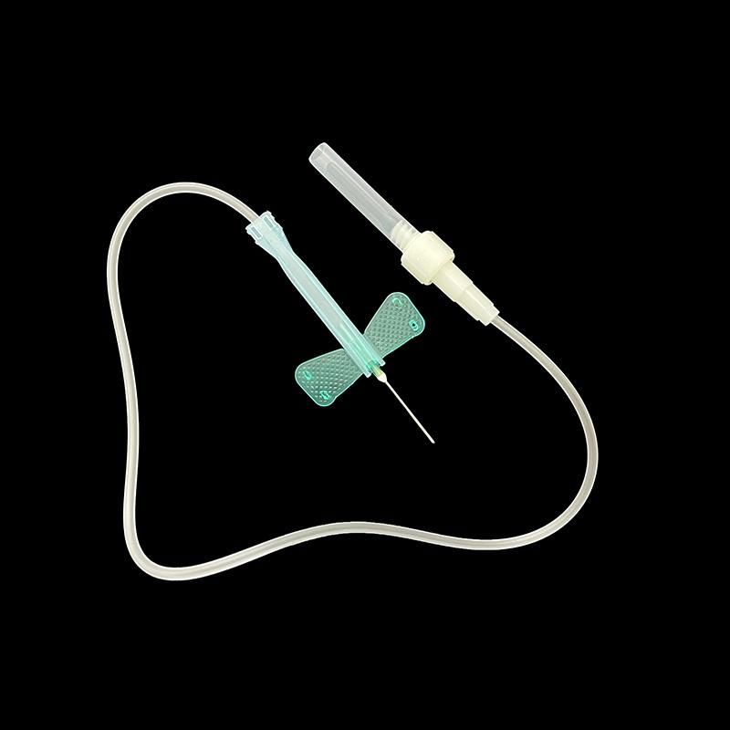 Safety Blood Collection Needle Set with Butterfly Type Needles 21g 23G with CE ISO