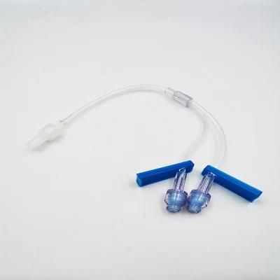 1/2/3/4 Way Extension Tube Infusion Set with Needle Free Connector