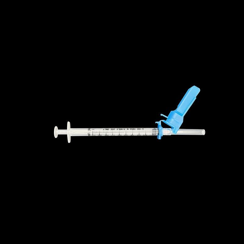 Wholesale Disposable Safety Insulin Syringe 50/101units