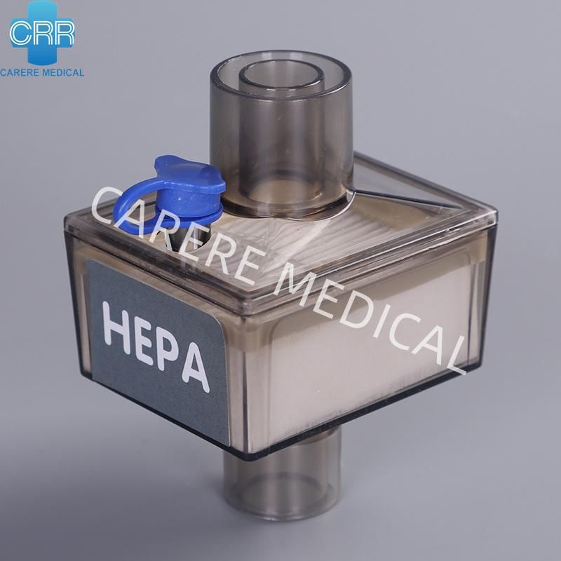 High Efficiency Disposable Breathing Filter HEPA for ICU