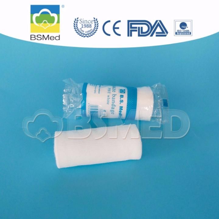 Medical Supply First Aid Absorbent 100% Cotton Gauze Roll Bandage