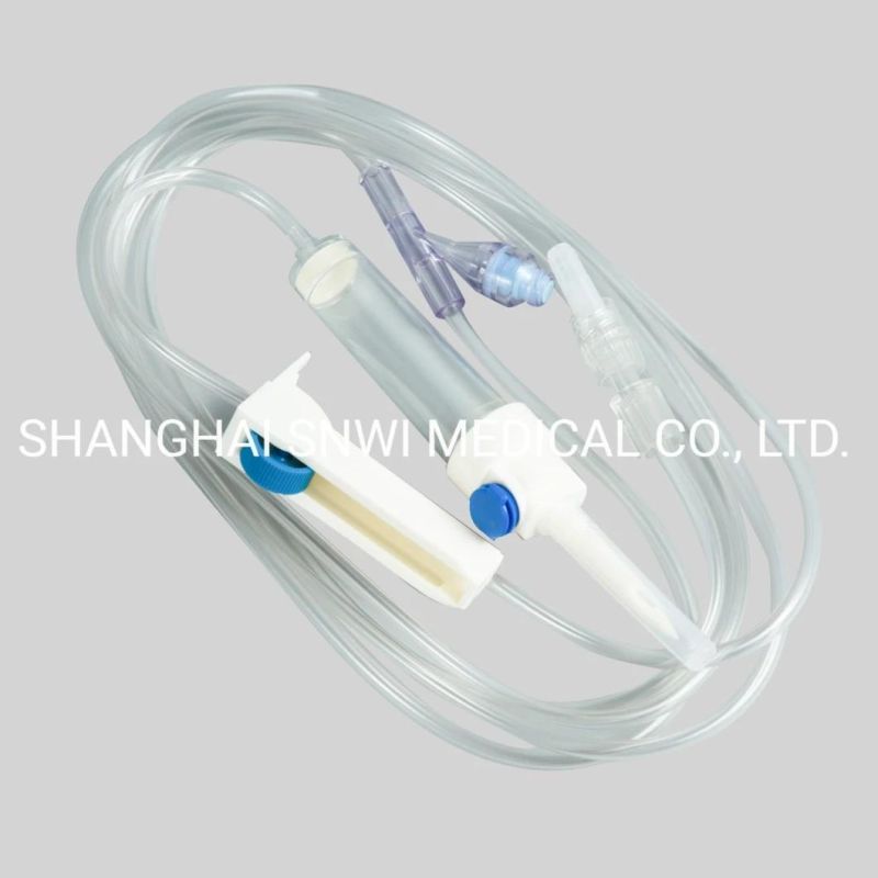 High Quality Medical Disposable Sterile IV Fluids Flow Regulator with Double Scale