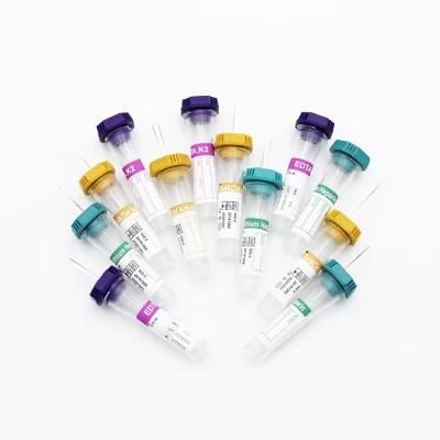 0.25ml / 0.5ml / 1ml Micro Plain Vacuum Blood Sample Collection Tubes