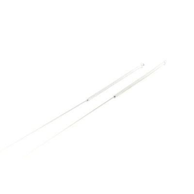 Professional Medical Health Disposable Sterile Aluminum Foil Packing Silver Plated Handle Acupuncture Needles