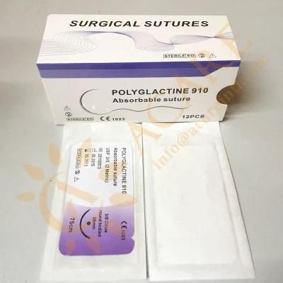Surgical Suture Non-Absorbable &amp; Absorbable Sutures for Hospital and Beauty House