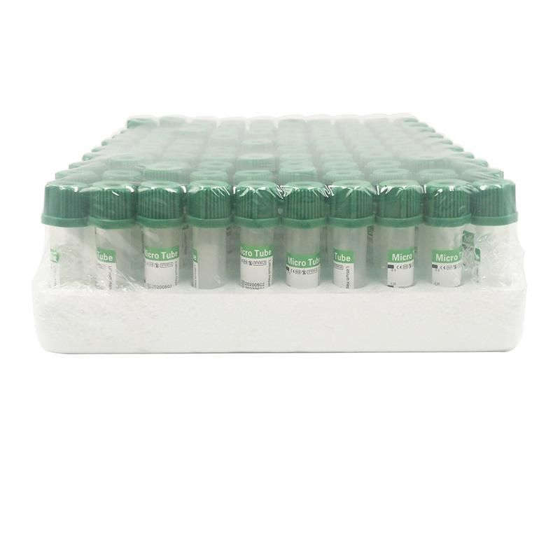 Disposable 0.25ml/0.5ml Mini Vacuum Blood Collection Tube