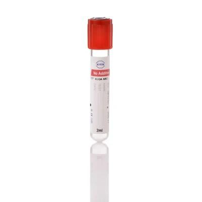 Disposable Glass Blood Collection Tube Vacuum No Addtive Plain Tube
