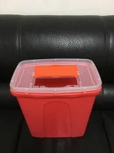 Medical Use Sharps Disposal Box Sharp Container Square 25L