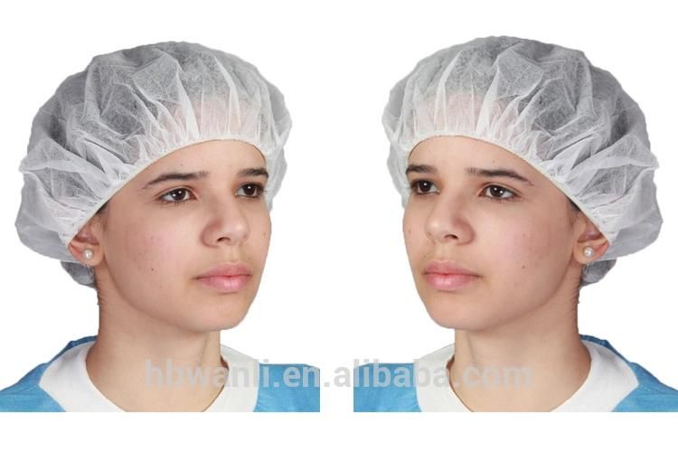 Nonwoven Disposable SMS/PP Clip Cap