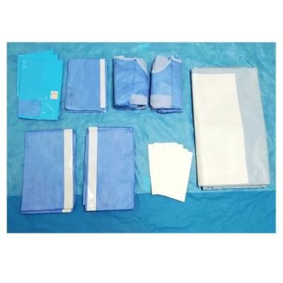 Surgical Tur Drape Kits with Urology Collection Pouch