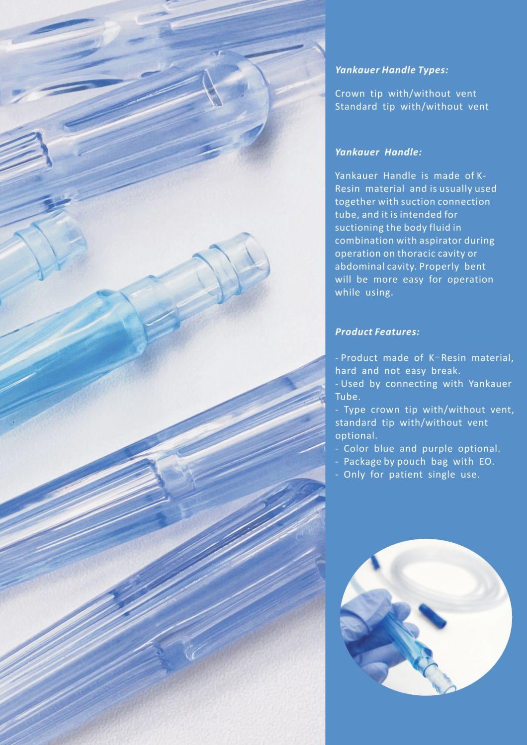 8. Yankauer Suction Set Disposable Catheter with Different Handle