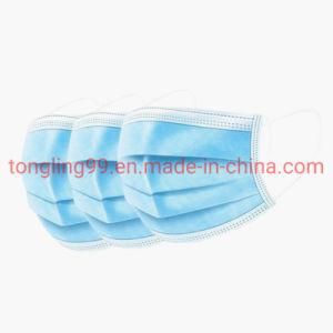 Earloop Three Layer Security Desposable Mask