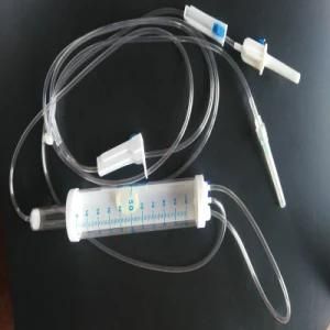 Medical Instrument IV Burette Infusion Set 100ml 110ml 120ml 150ml Blood Transfusion Giving Baby OEM