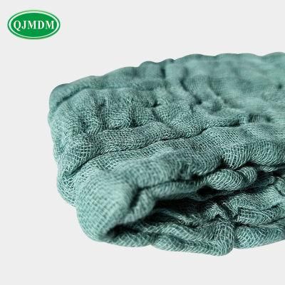 Green 100% Cotton High Absorbent Medical Laparotomy Sponge with Non-Irritating to Skin