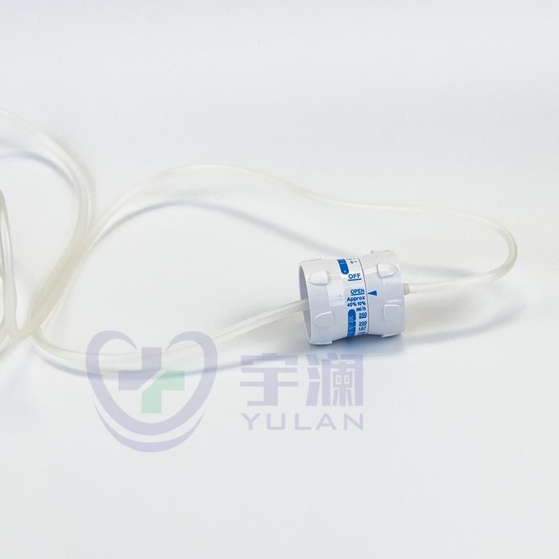 Disposable Intravenous Infusion Set with Precise Flow Regulator