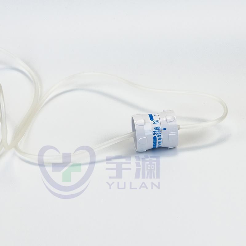 Disposable Intravenous Infusion Set with Precise Flow Regulator