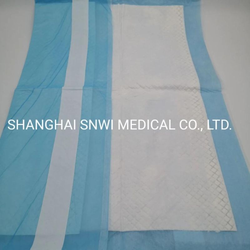 100% Quality Assurance Medical 60*90 Non-Woven Fluff Pulp Disposable Adult Underpad