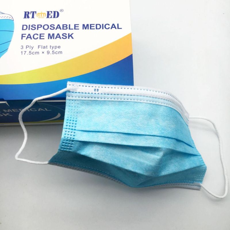 Rtmed Haidike Disposable Medical 3-Ply Surgical Mask