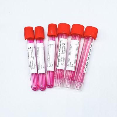 CE Approved High Quality Viral Transport Medium Inactivated Medium Sterile Tube with Nasopharyngeal Swab