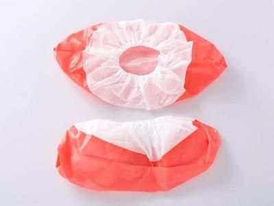 OEM Blue/Red Disposable Visitor Shoe Cover/Overshoe Big Size for Use in Hygiene