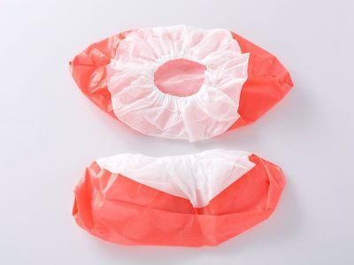 OEM Blue/Red Disposable Visitor Shoe Cover/Overshoe Big Size for Use in Hygiene