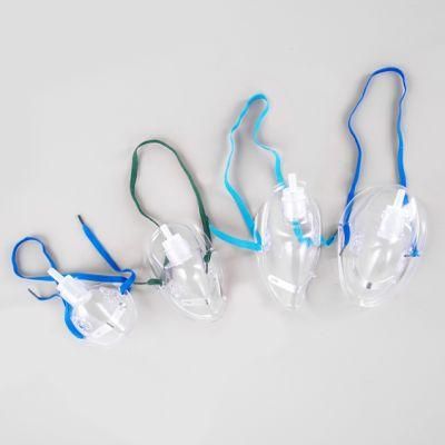 China Supplier Medical Products Simple Oxygen Masks with Connecting Tube