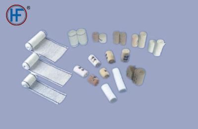 Medical Elastic Wrapping Wound Care Roller Bandage Elastic Crepe Bandage Cotton Gauze Roll Bandage