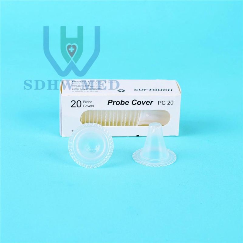 Wholesale Price 20PCS Soft Touch Medical Grade PP Plastic Disposable Ear Probe Cover