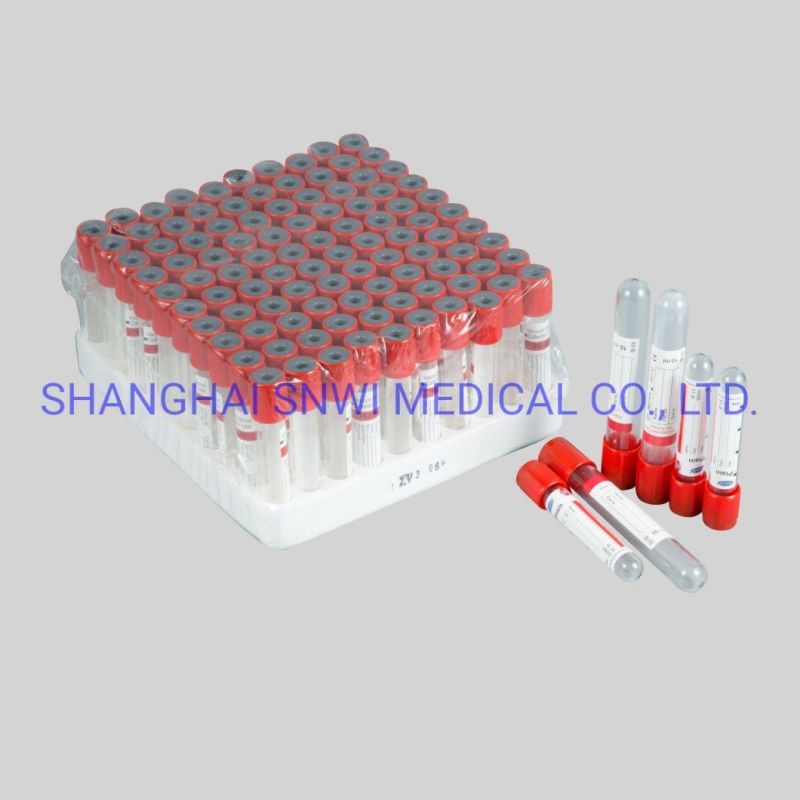 Make in China Red Negative Pressure Vacuum to Collect Blood Vessels