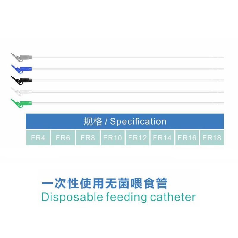 Manufacturer Price Disposable PVC Stomach Tube Feeding Tube with CE/ISO Certificate