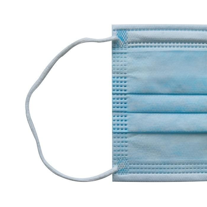 Wholesale 3 Layers Non Woven Face Maskss Low Price High Quality Disposable Civil Face Mask