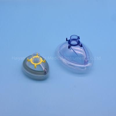 Disposable PVC Anesthesia Mask CE FDA ISO 13485