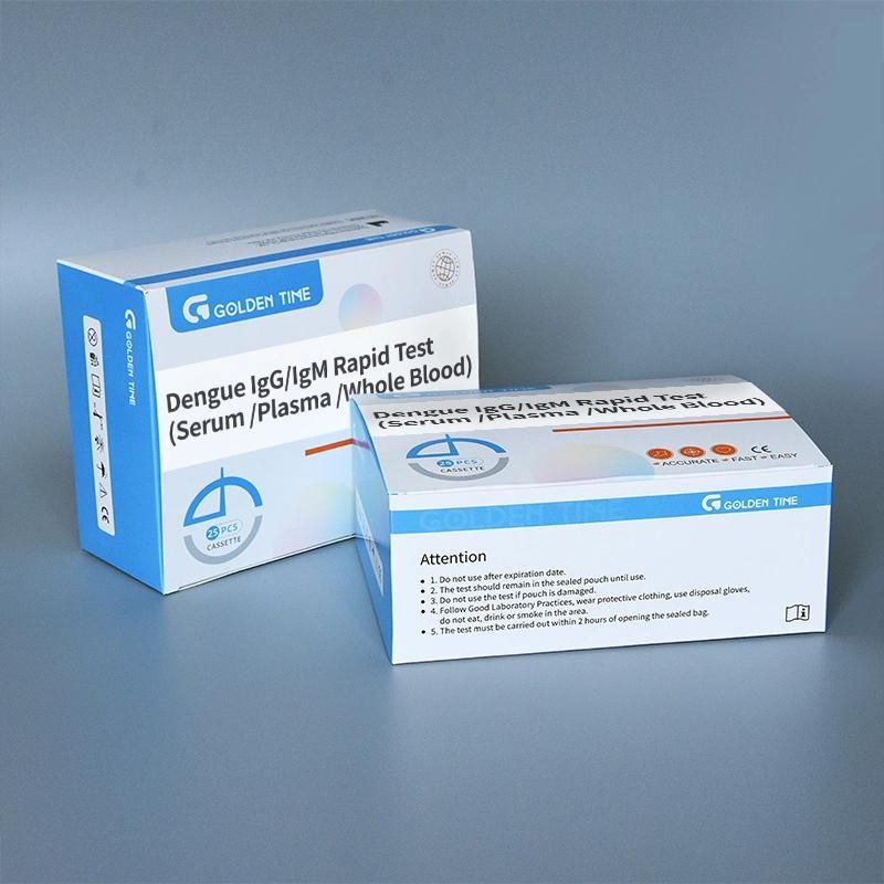 Rapid Test Device Medical Diagnostic Dengue Test Ns1 Antigen Igg/Igm Combo