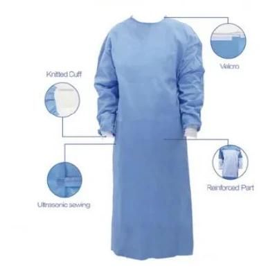 Reinforced Surgical Gown for Doctor Workwear