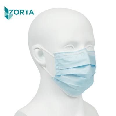 in Stock OEM &amp; ODM Disposable 3 Ply Soft/ Breathable Elastic Comfortable Adjustable Earloop Medical Mask