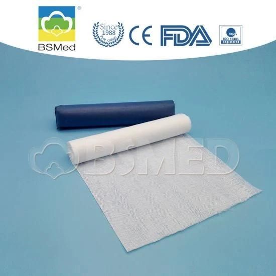 Surgical Absorbent Cotton Wool Gauze Roll with FDA Ce ISO Certificate