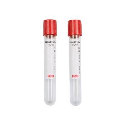 Blood Collection Tube Plain Vacuum Blood Collection Tube Red Blood Test Tube