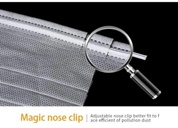 Disposable Classic Black Activated Carbon Dust Face Mask