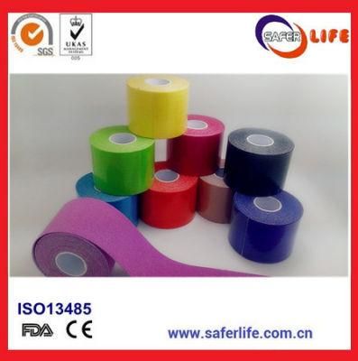 Waterproof Kinesio Elastic Sport Tape Rock Bandage Kinesiology Therapeutic Adhesive Tape with 5cm*5m Design