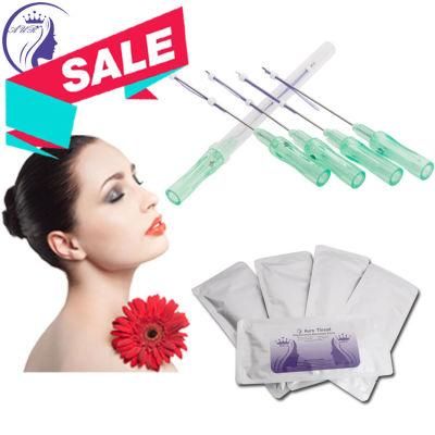 Hot Sale Cosmetic Collagen Eyes Lift Face Skin with Blunt Cannula Molding Pdo Thread