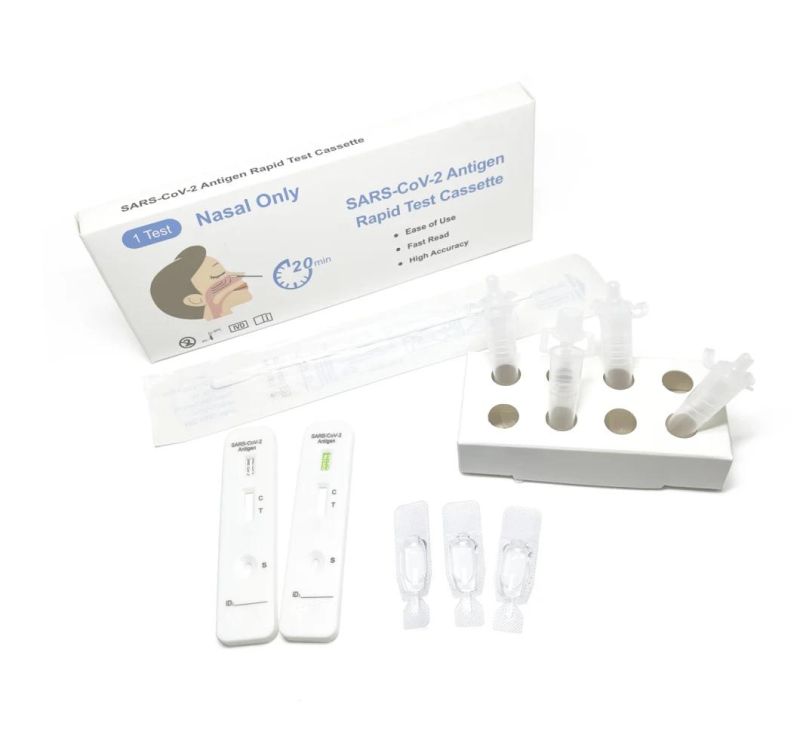 Rapid Reaction Antigen Rapid Diagnostic Kit Test for Nasal