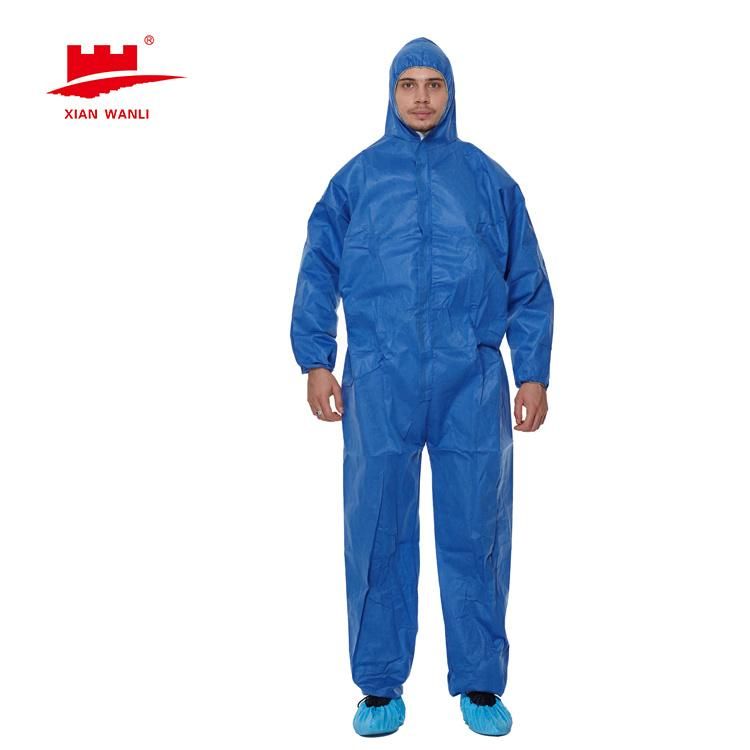 Medical Waterproof Microporous Coverall Disposable Personal Protective Coveralls