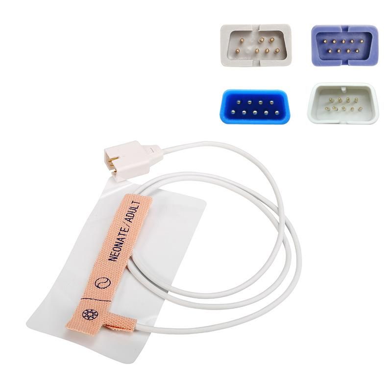 Disposable Adult/Neonate SpO2 Sensor Probe for Nellcor 7p
