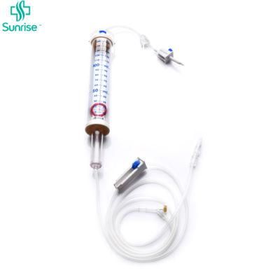 Sunrise Medical Use Disposable Burette IV Infusion Set Sterile Burette Type Infusion Set for Single Use