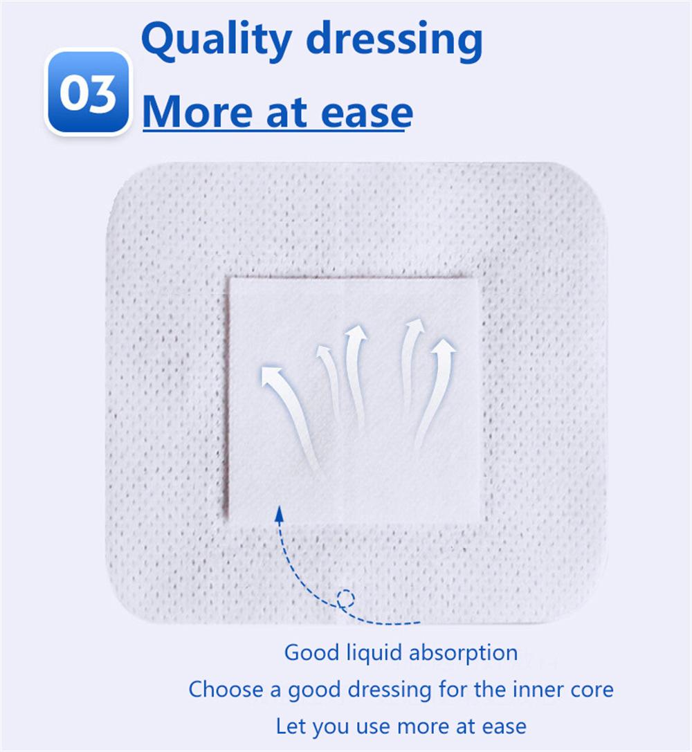 Sterile Non-Adherent Pads Wound Dressing Patch Bandage for Injection