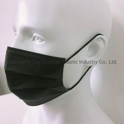Wholesale Protective Facial Mask Non-Woven 3 Ply Disposable Face Mask