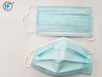 Mdr CE Approved China OEM High Quanlity Nonwoven Face Mask 3ply Face Mask