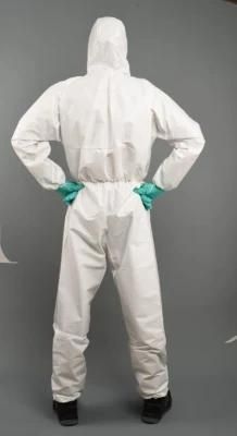 SGS Anti-Virus Konzer Microporous Film Disposable Suit for Animal Husbandry